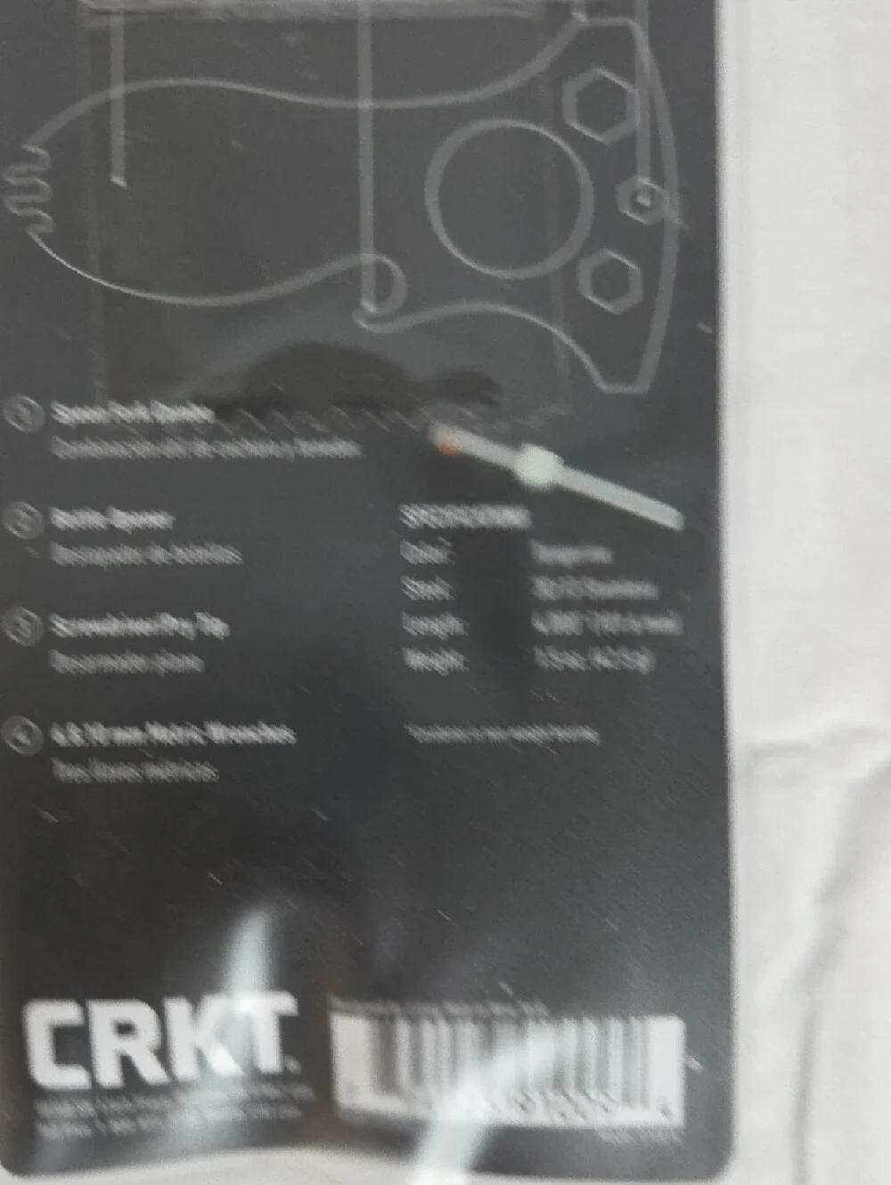 CRKT Eat'n Tool Lightweight Orange Multi-Tool Spoon-Fork